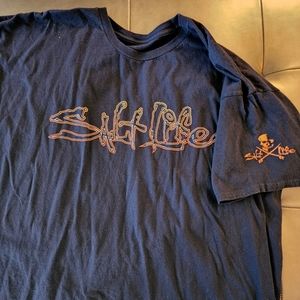 Salt Life tshirt Navy 2xl